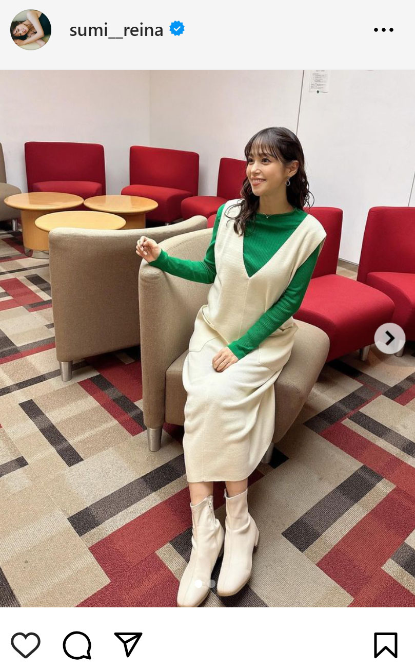 鷲見玲奈のインスタグラムから
