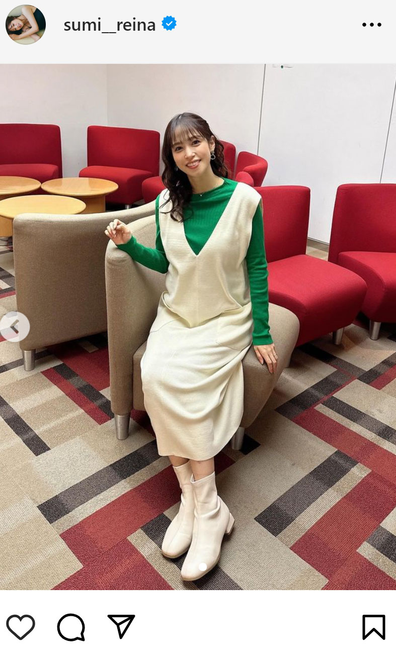 鷲見玲奈のインスタグラムから