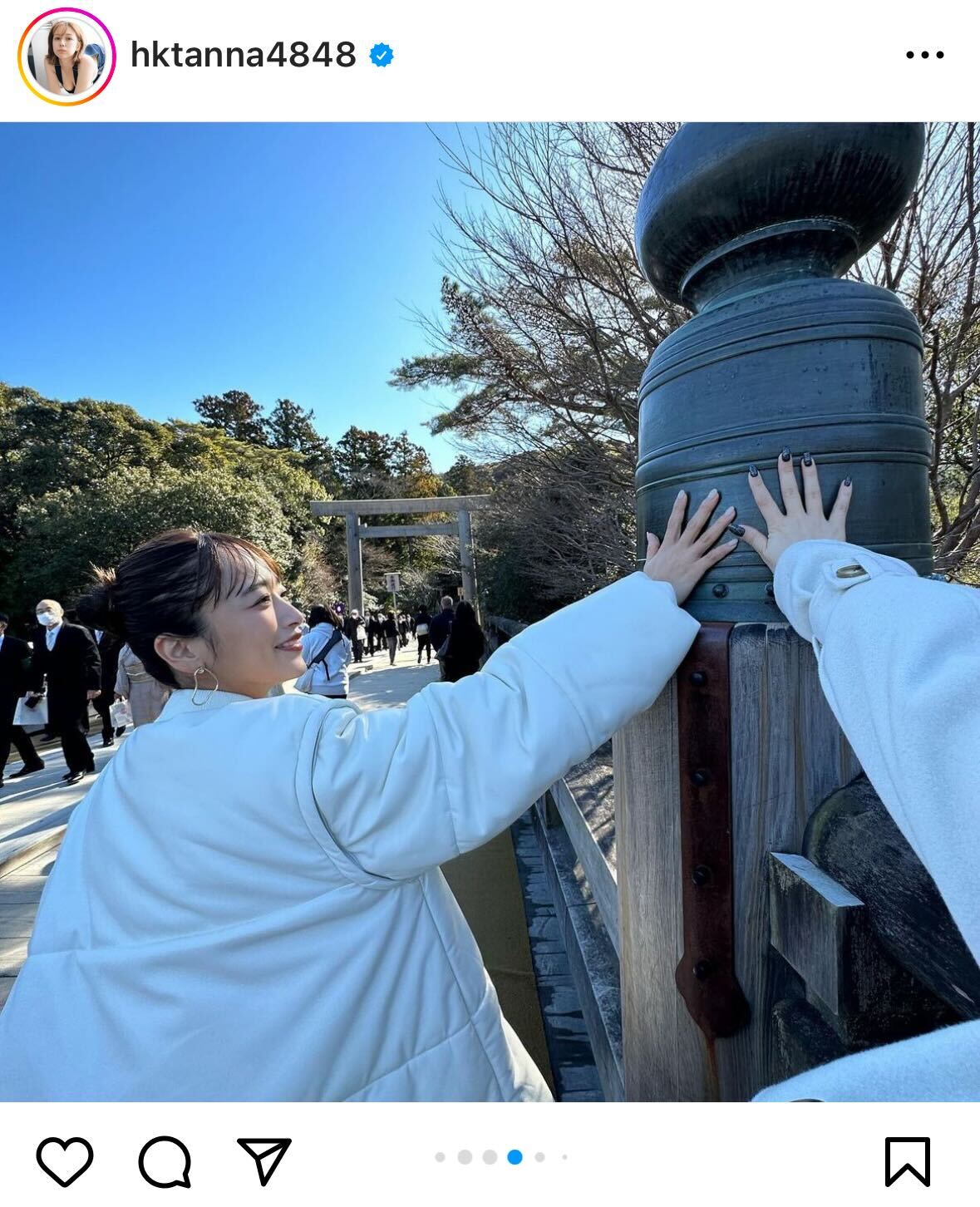 村重杏奈インスタグラムから