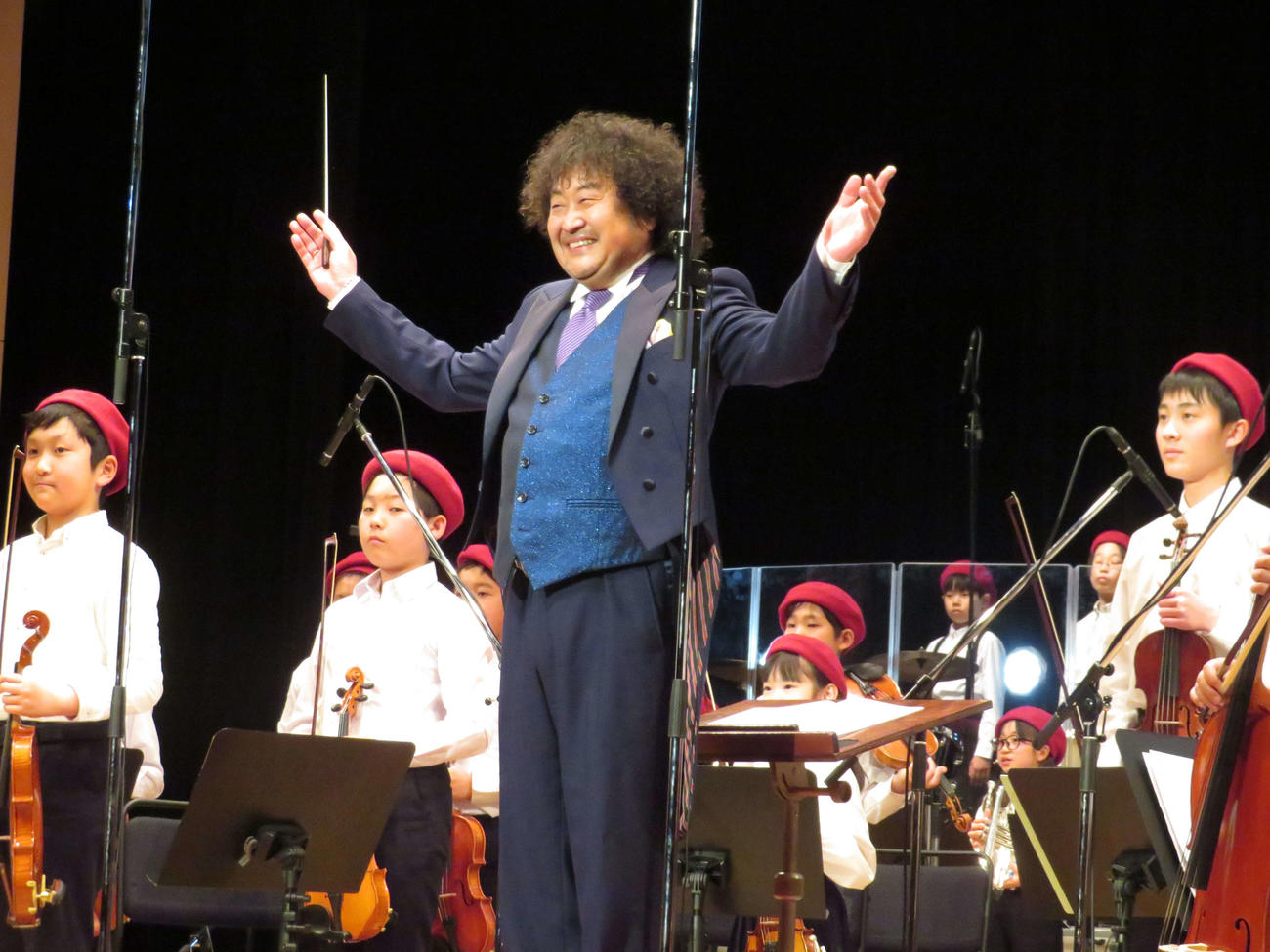「映画ドラえもん　のび太の地球交響楽」ドラドラ♪シンフォニー楽団コンサートイベントに登場し指揮を務めた葉加瀬太郎