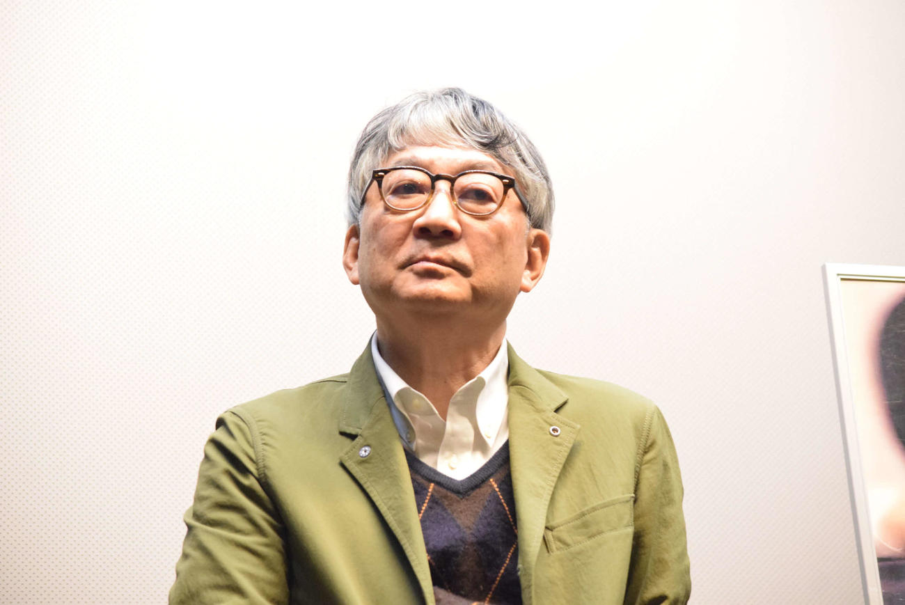 映画「おまえの親になったるで」の公開舞台あいさつ＆トークショーに登壇した竹中功氏（撮影・阪口孝志）