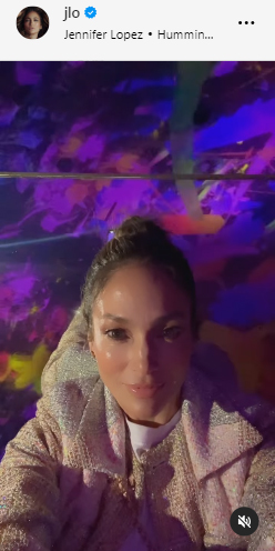 ジェニファー・ロペスのインスタグラムから