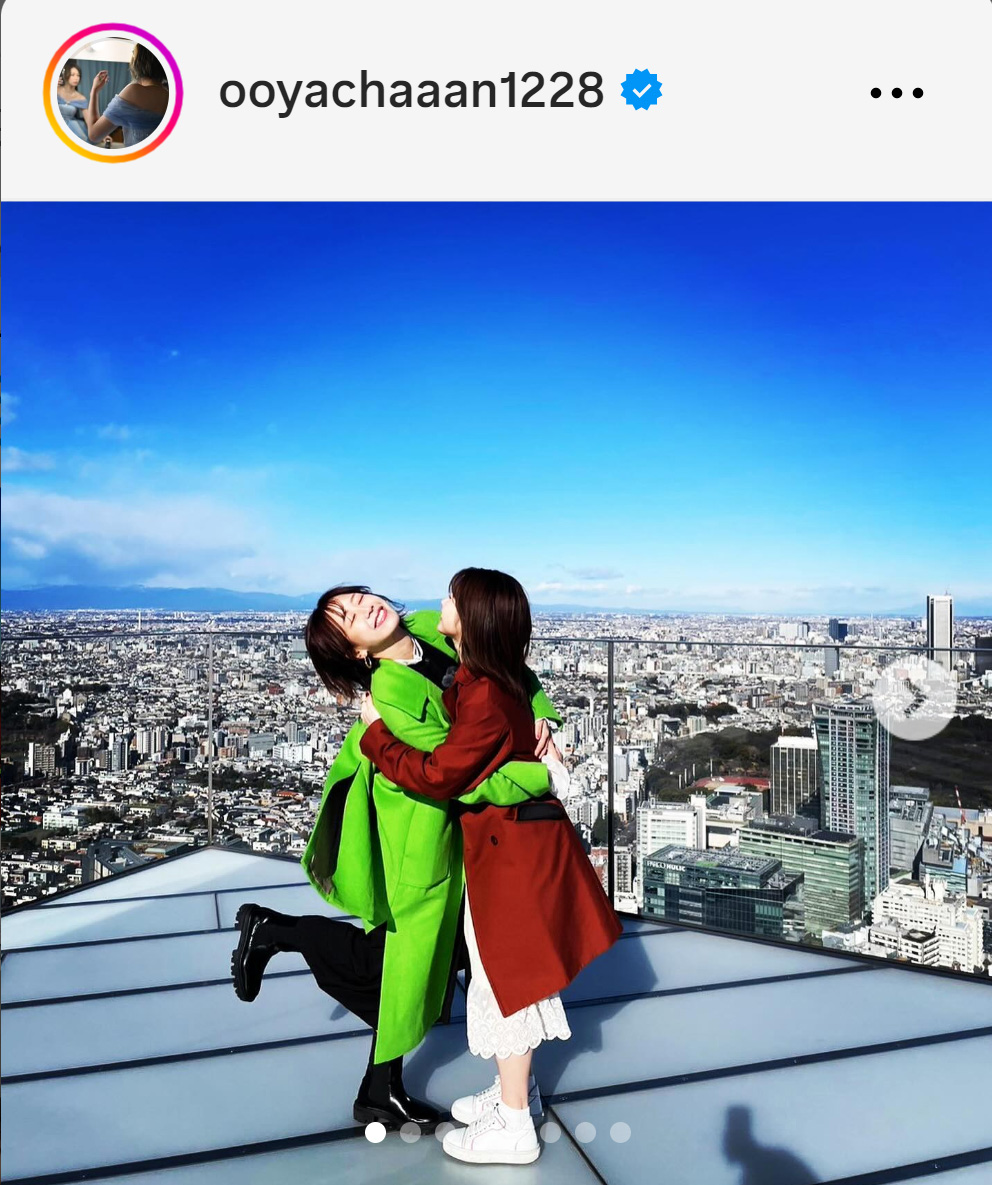 大家志津香のインスタグラムから