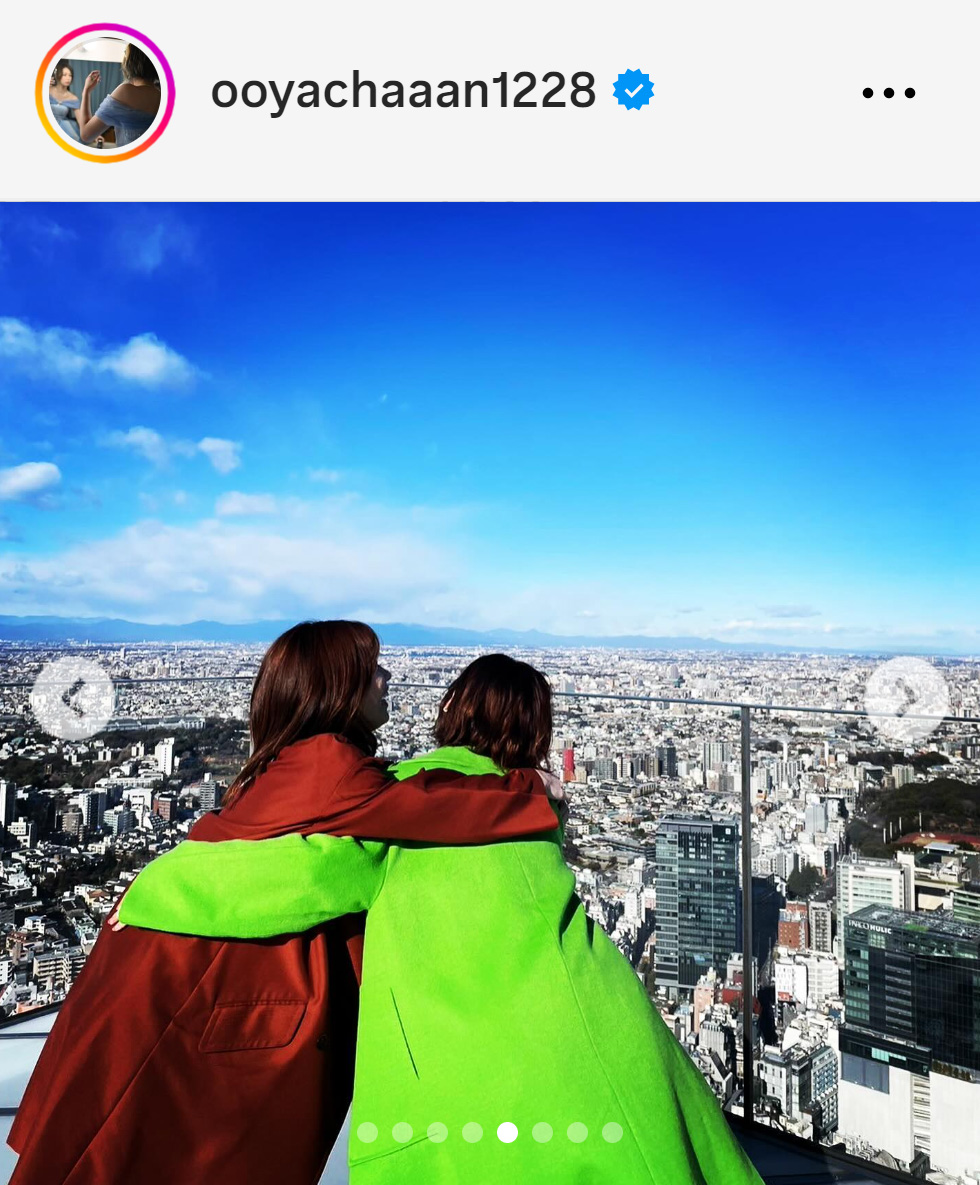 大家志津香のインスタグラムから