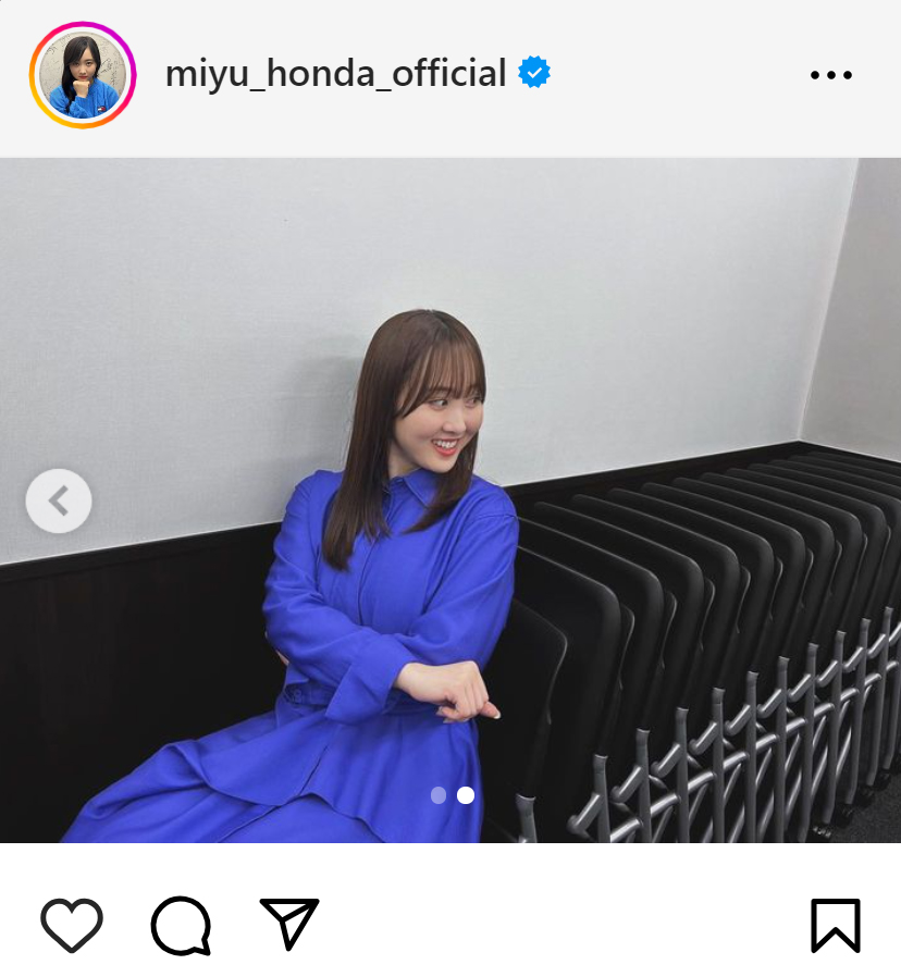 本田望結のインスタグラムから
