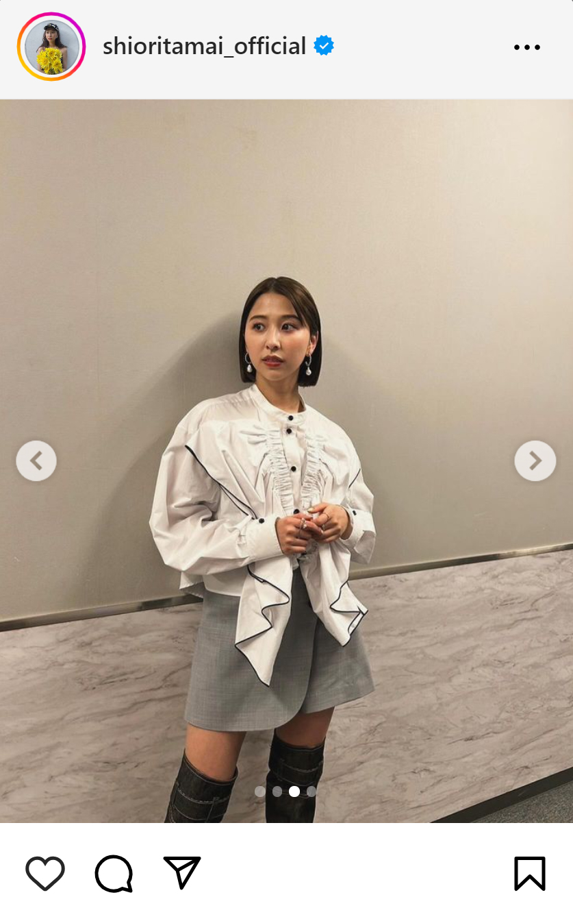 玉井詩織のインスタグラムから
