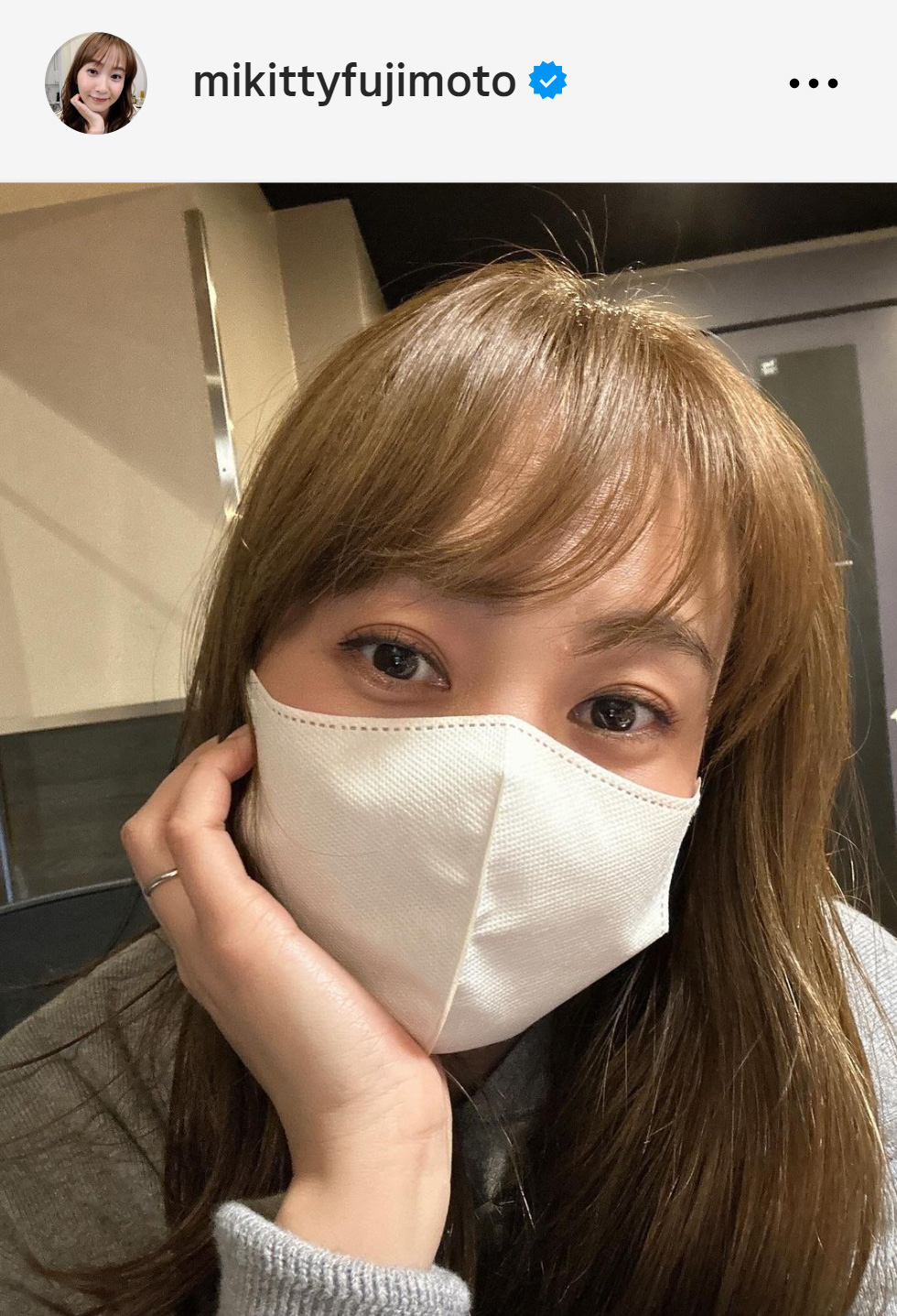 藤本美貴のインスタグラムから