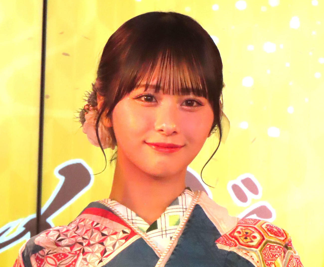 ≠ME尾木波菜（2024年1月撮影）