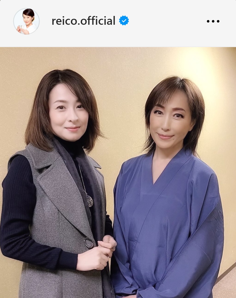 高島礼子のインスタグラムから