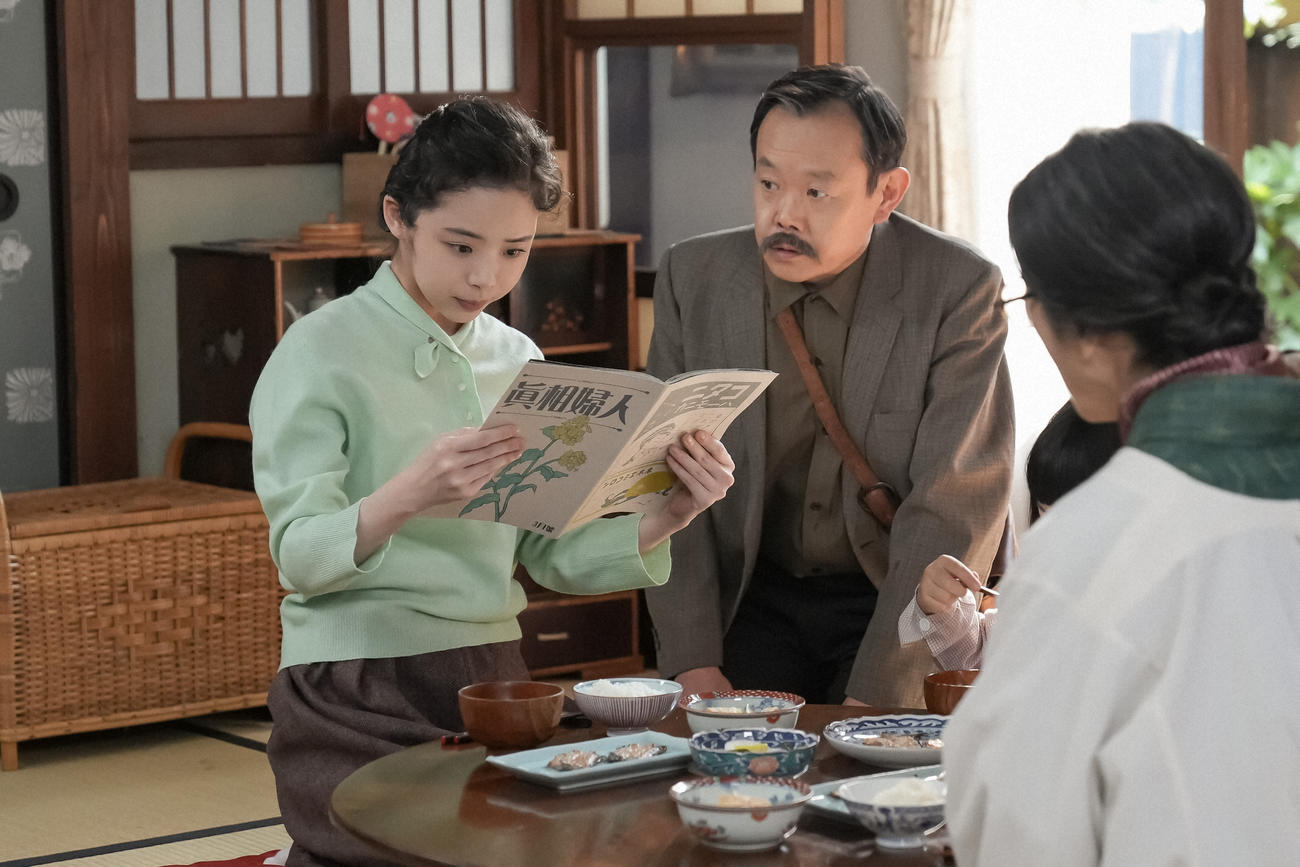 NHK連続テレビ小説「ブギウギ」の1場面（C）NHK