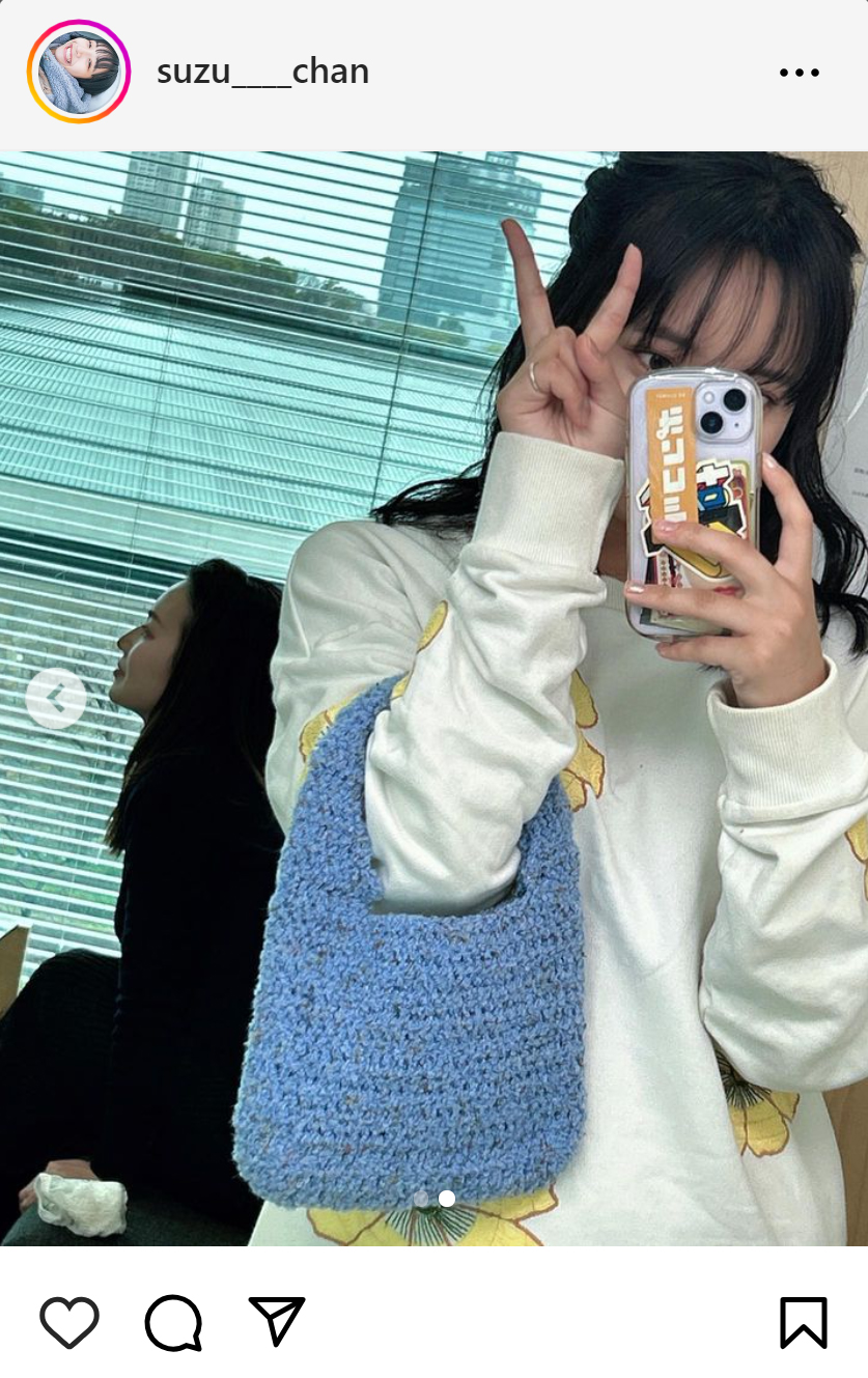 山之内すずのインスタグラムから