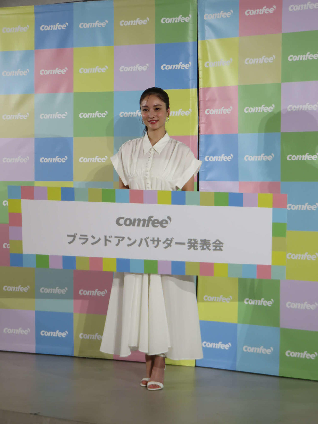 Comfee'のブランドアンバサダーに就任した谷まりあ