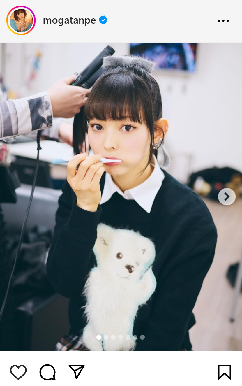 最上もがのインスタグラムから