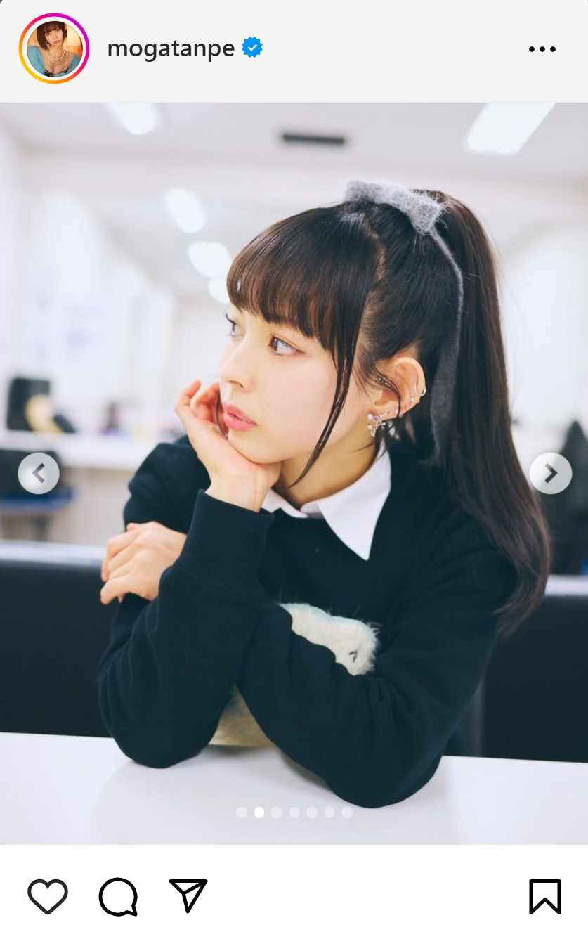 最上もがのインスタグラムから
