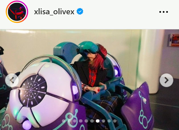Lisaのインスタグラムから