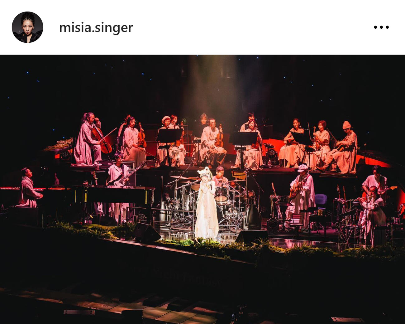 MISIAのインスタグラムから