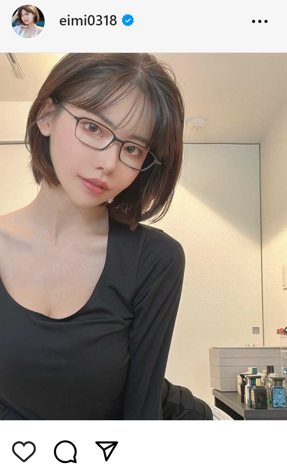深田えいみのインスタグラムから