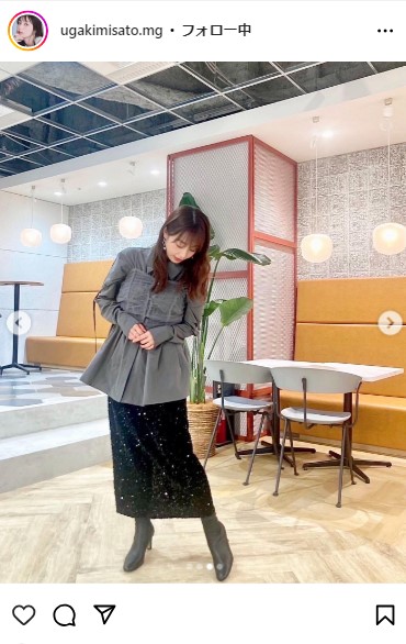 宇垣美里のインスタグラムから