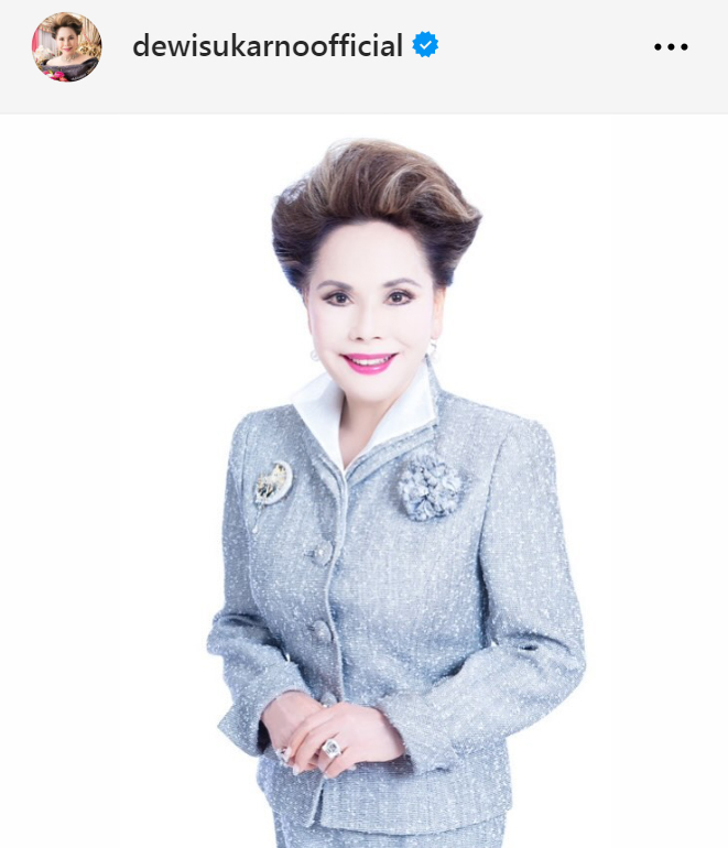 デヴィ夫人のインスタグラムから