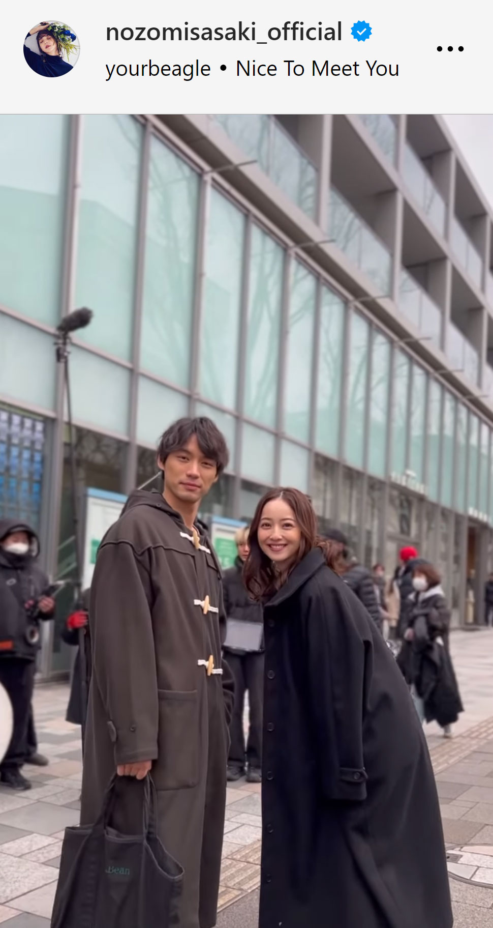 佐々木希のインスタグラムから