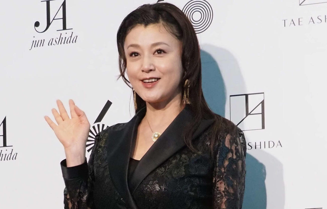 藤原紀香（23年10月撮影）