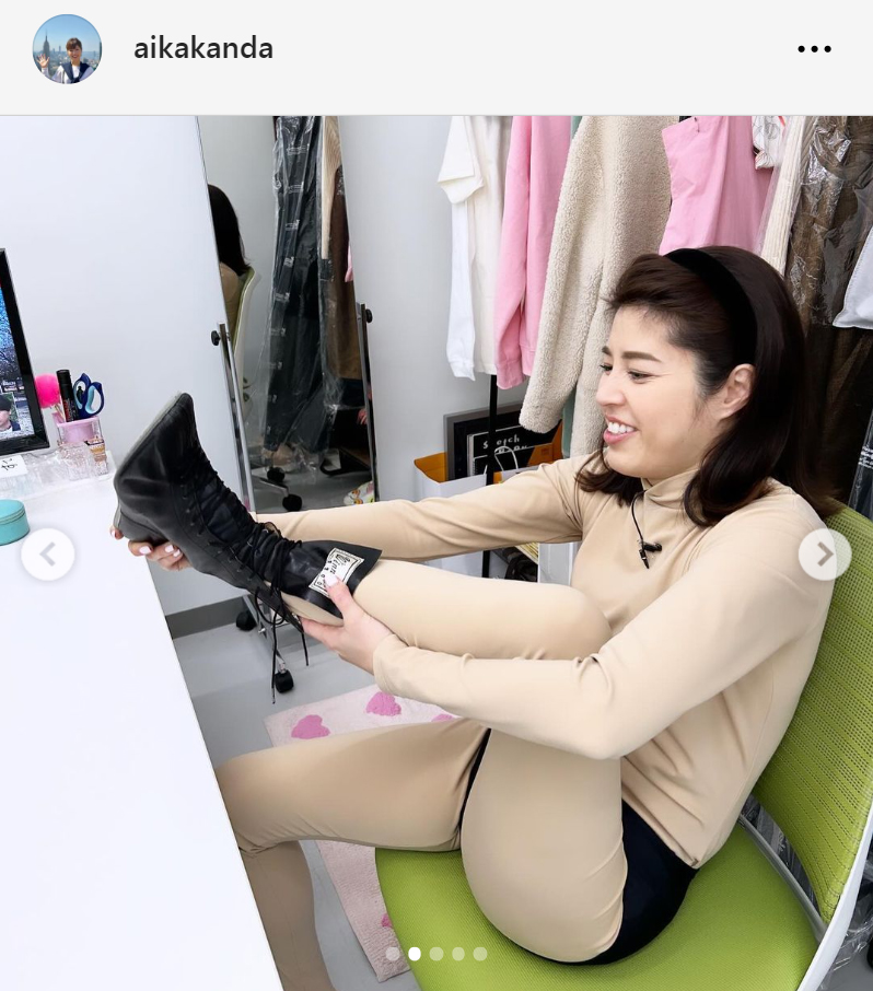 神田愛花のインスタグラムから