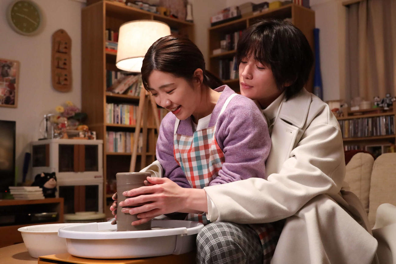 フジテレビ系「婚活1000本ノック」に出演する福田麻貴、八木勇征(C)フジテレビ