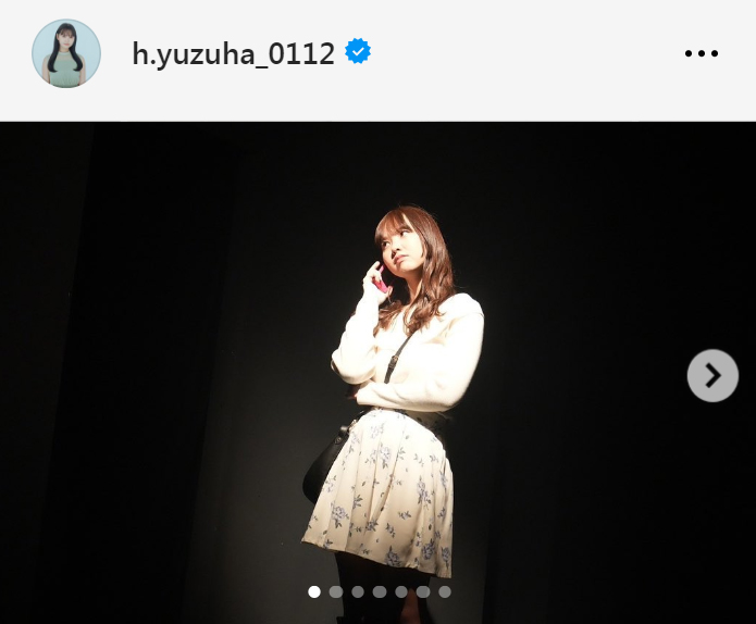 本郷柚巴のインスタグラムから