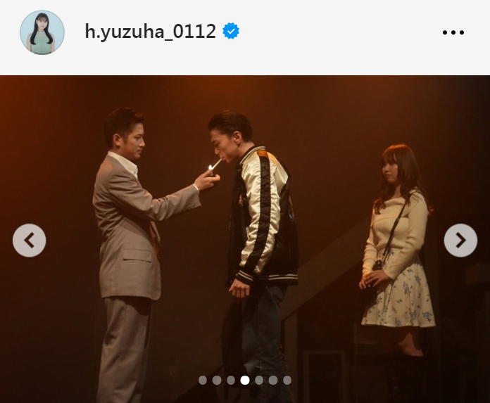 本郷柚巴のインスタグラムから