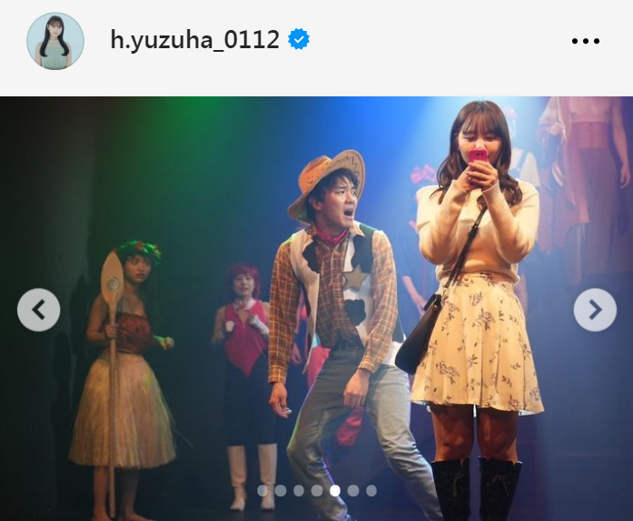 本郷柚巴のインスタグラムから