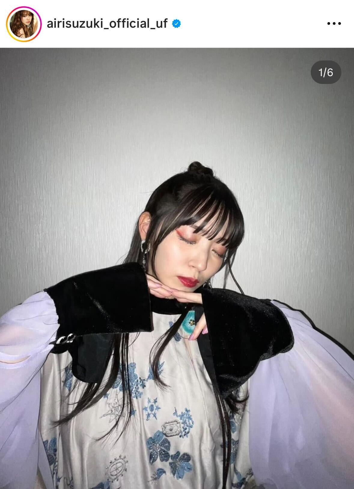 鈴木愛理のインスタグラムから