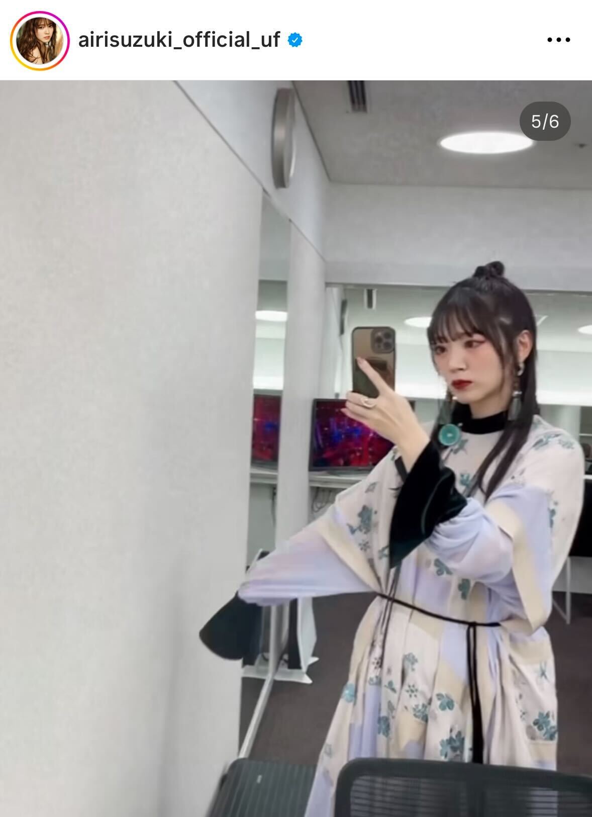 鈴木愛理のインスタグラムから