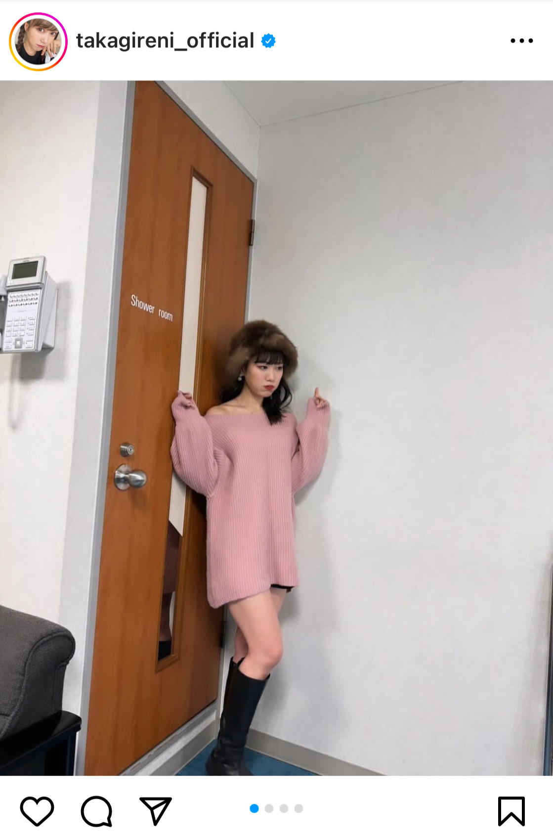 ももいろクローバーZ高城れにのインスタグラムから