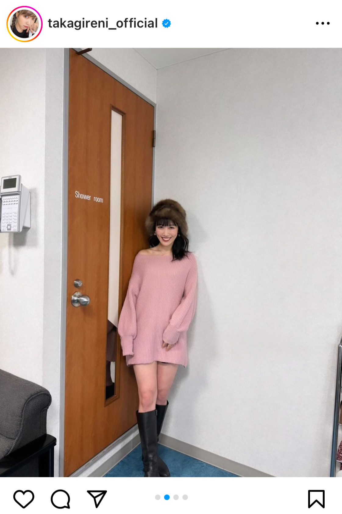 ももいろクローバーZ高城れにのインスタグラムから