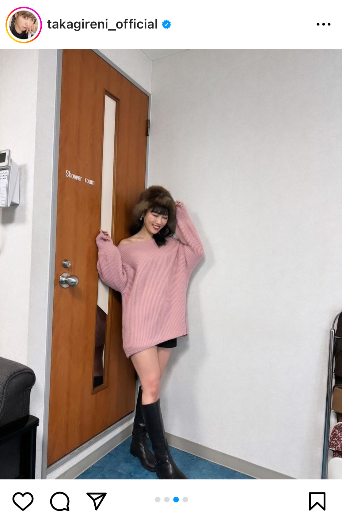 ももいろクローバーZ高城れにのインスタグラムから