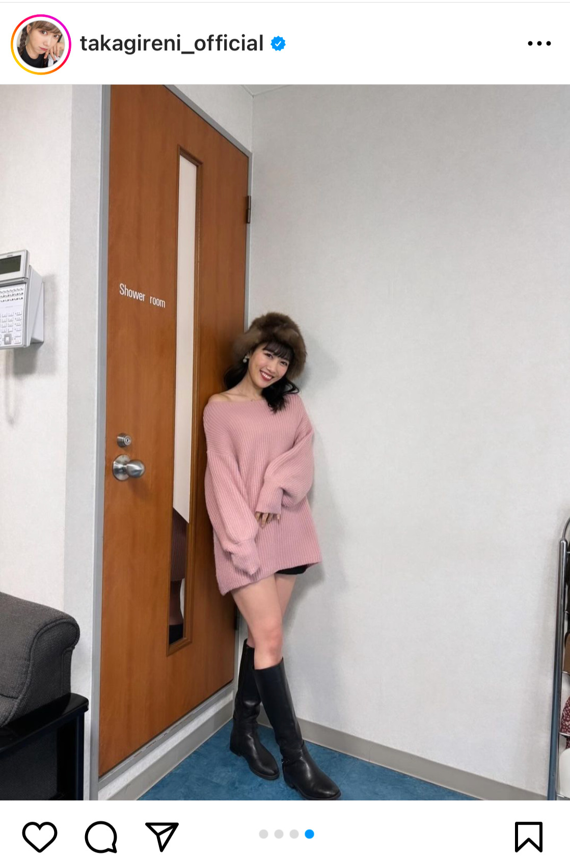 ももいろクローバーZ高城れにのインスタグラムから