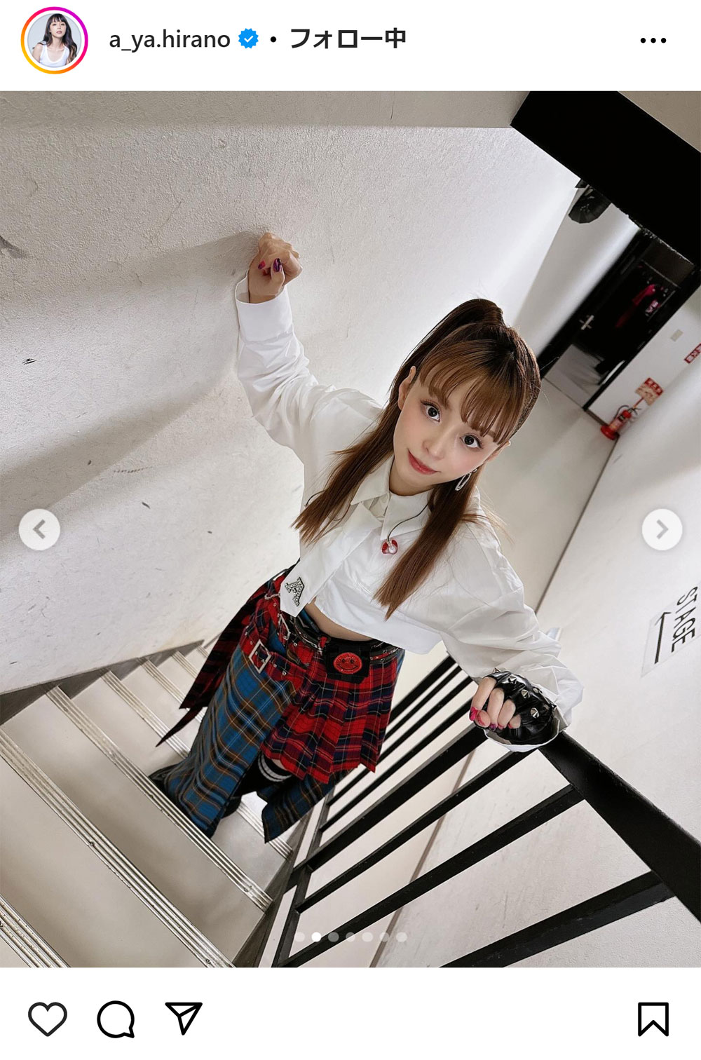 平野綾のインスタグラムから