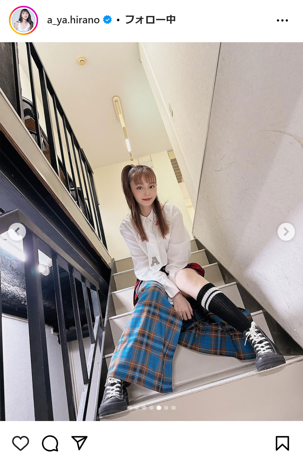 平野綾のインスタグラムから