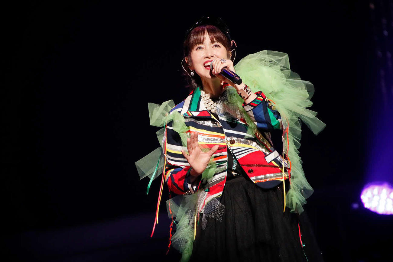 「40th Anniversary荻野目洋子　Special Live」を開催した荻野目洋子