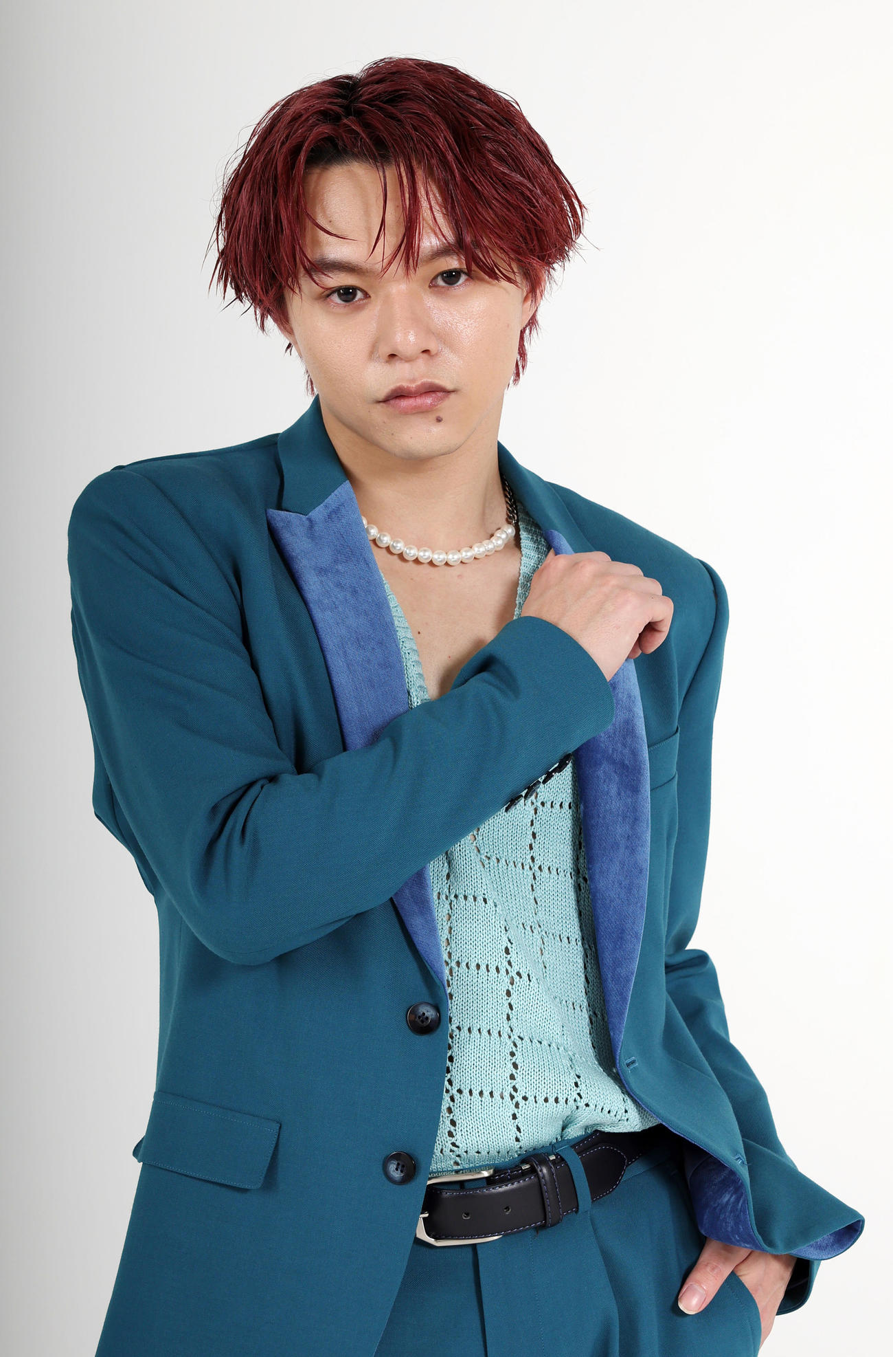 SUPER★DRAGON（スーパードラゴン）の志村玲於（撮影・野上伸悟）