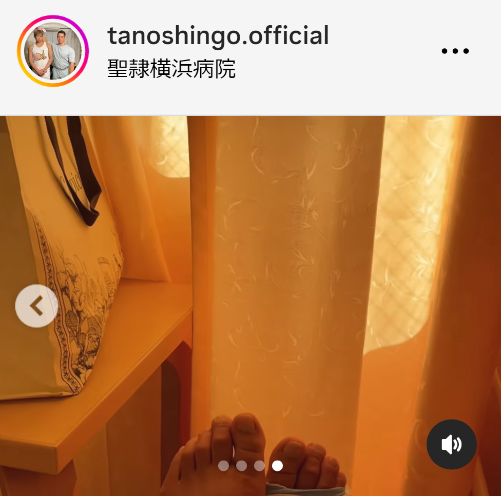 楽しんごのインスタグラムから