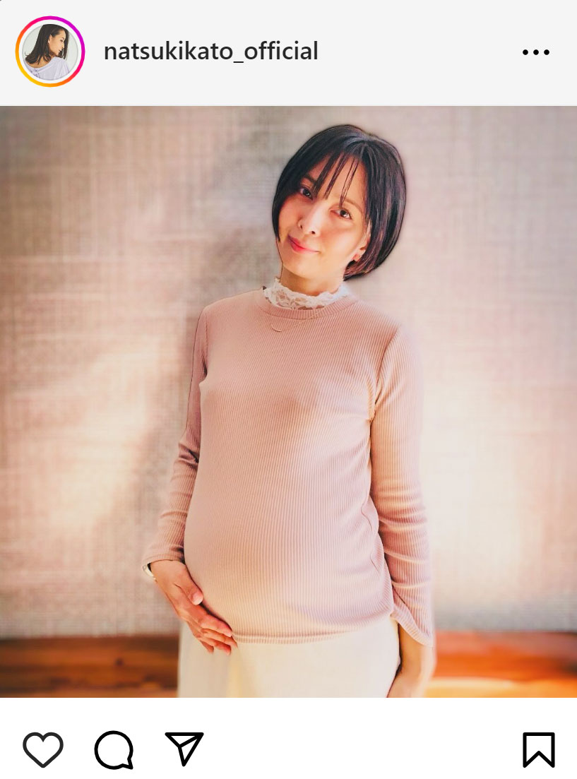 加藤夏希のインスタグラムから
