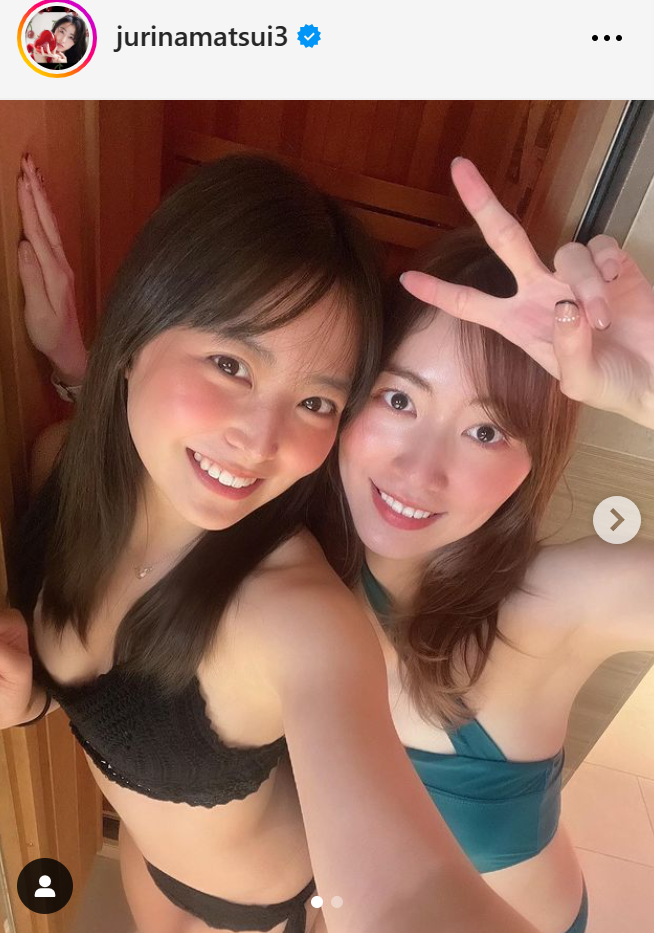 松井珠理奈のインスタグラムから