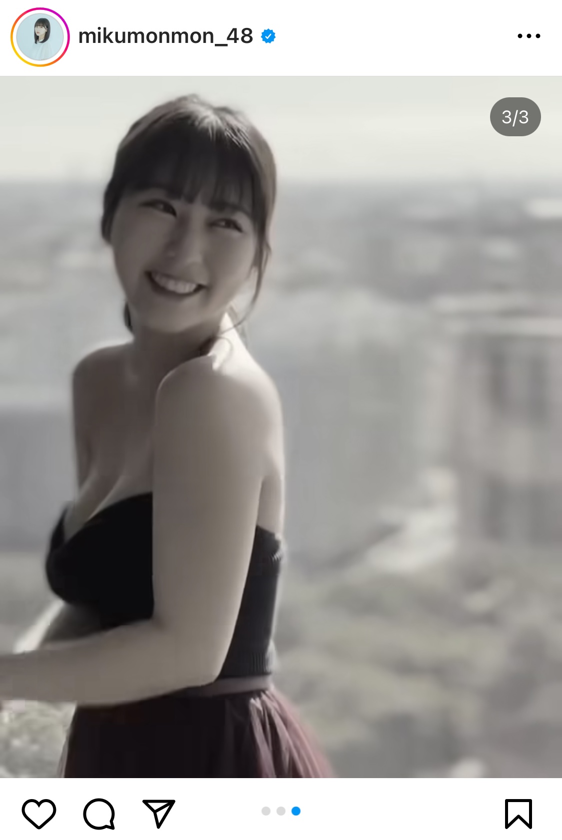 田中美久のインスタグラムから