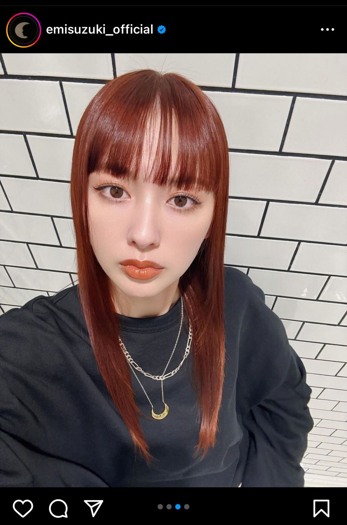 鈴木えみインスタグラムから