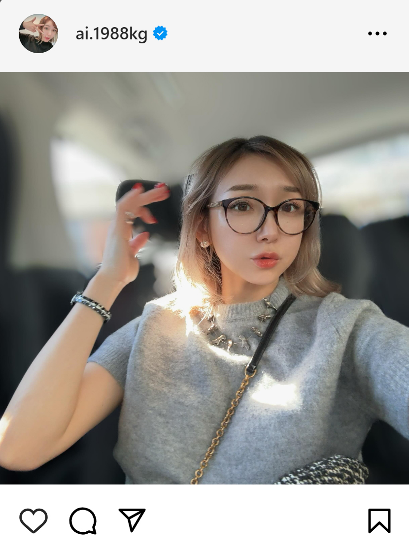 加護亜依のインスタグラムから