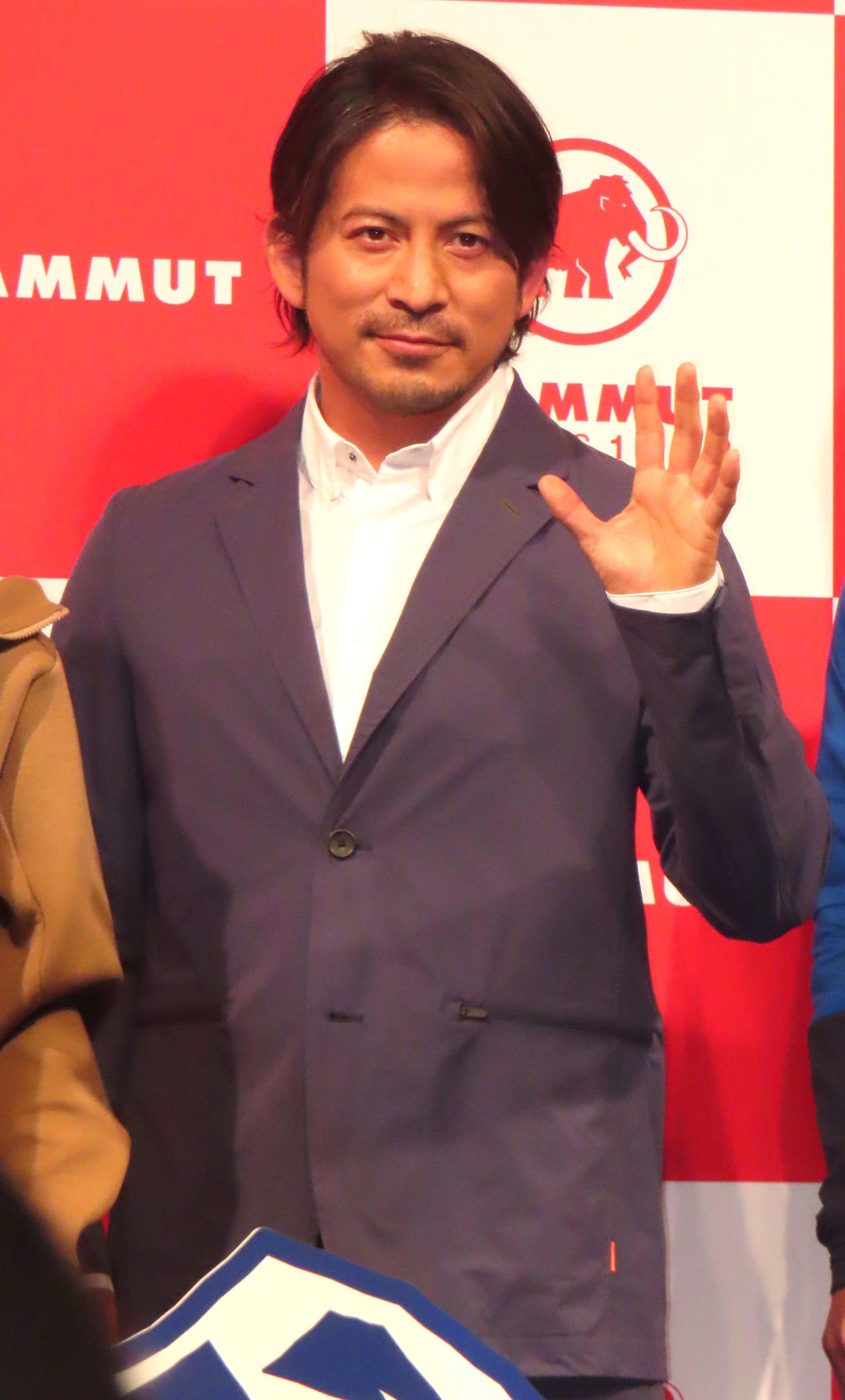 マムート「アウトドアフィールドで叶える夢」キャンペーン開催記念イベントに登壇した岡田准一