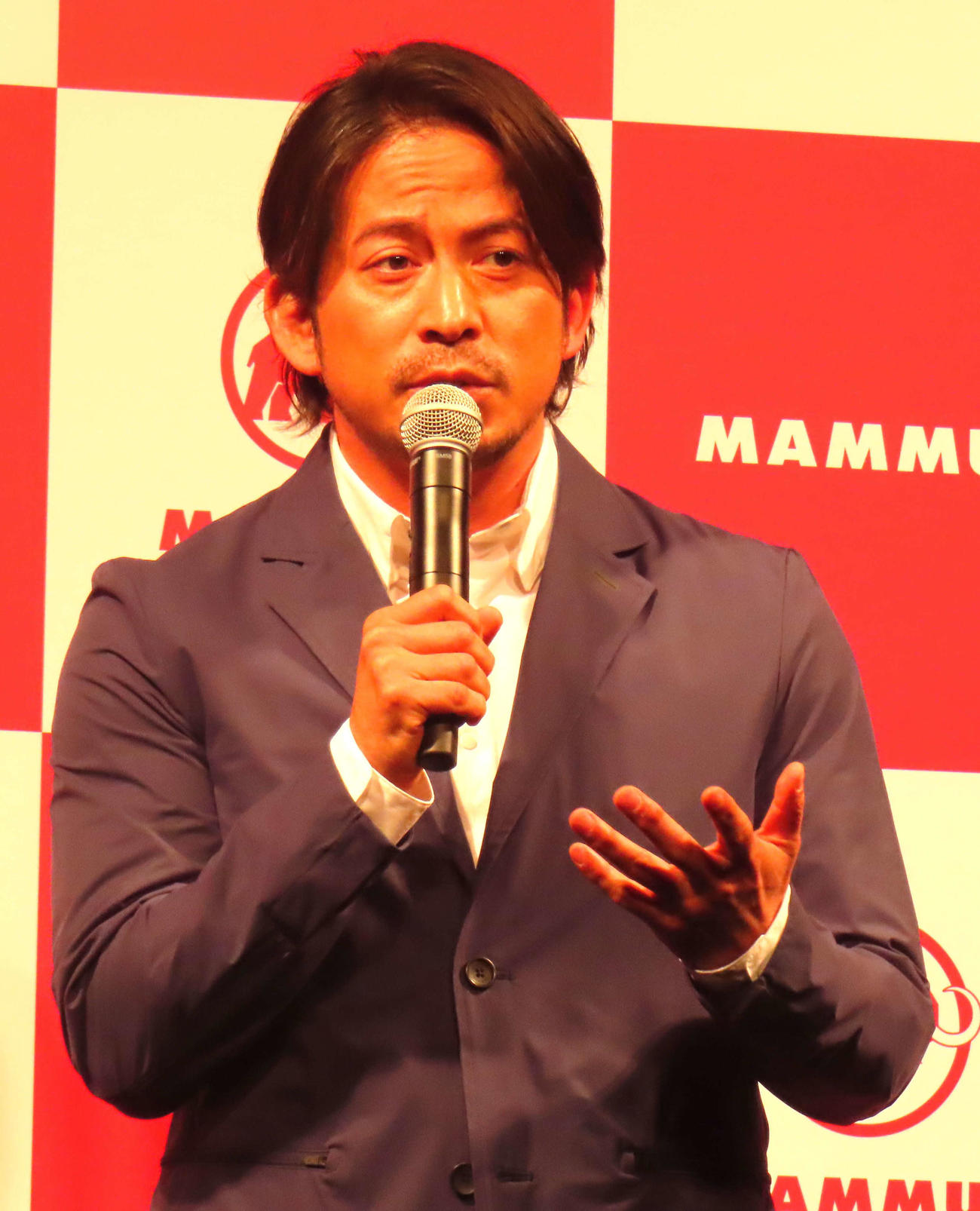 マムート「アウトドアフィールドで叶える夢」キャンペーン開催記念イベントに登壇した岡田准一