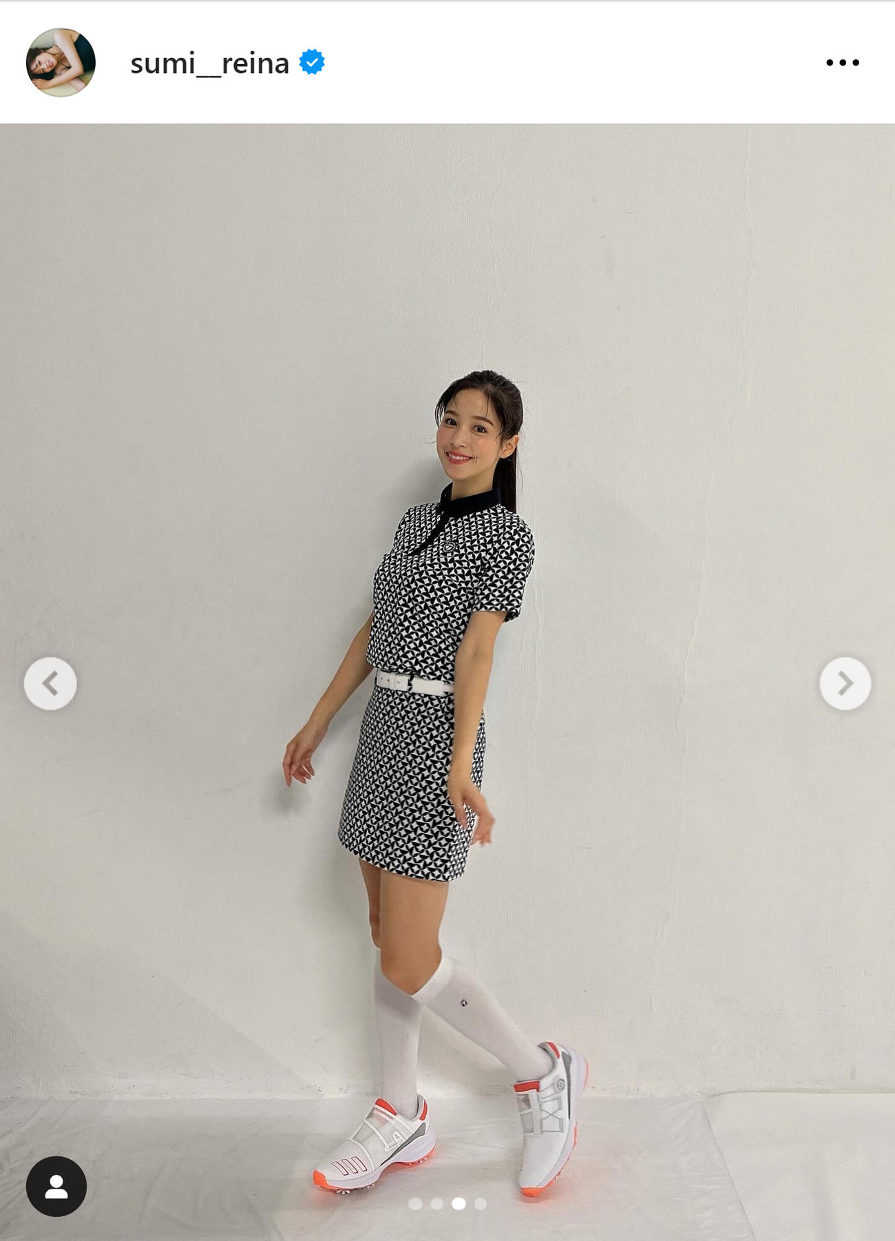 鷲見玲奈のインスタグラムから
