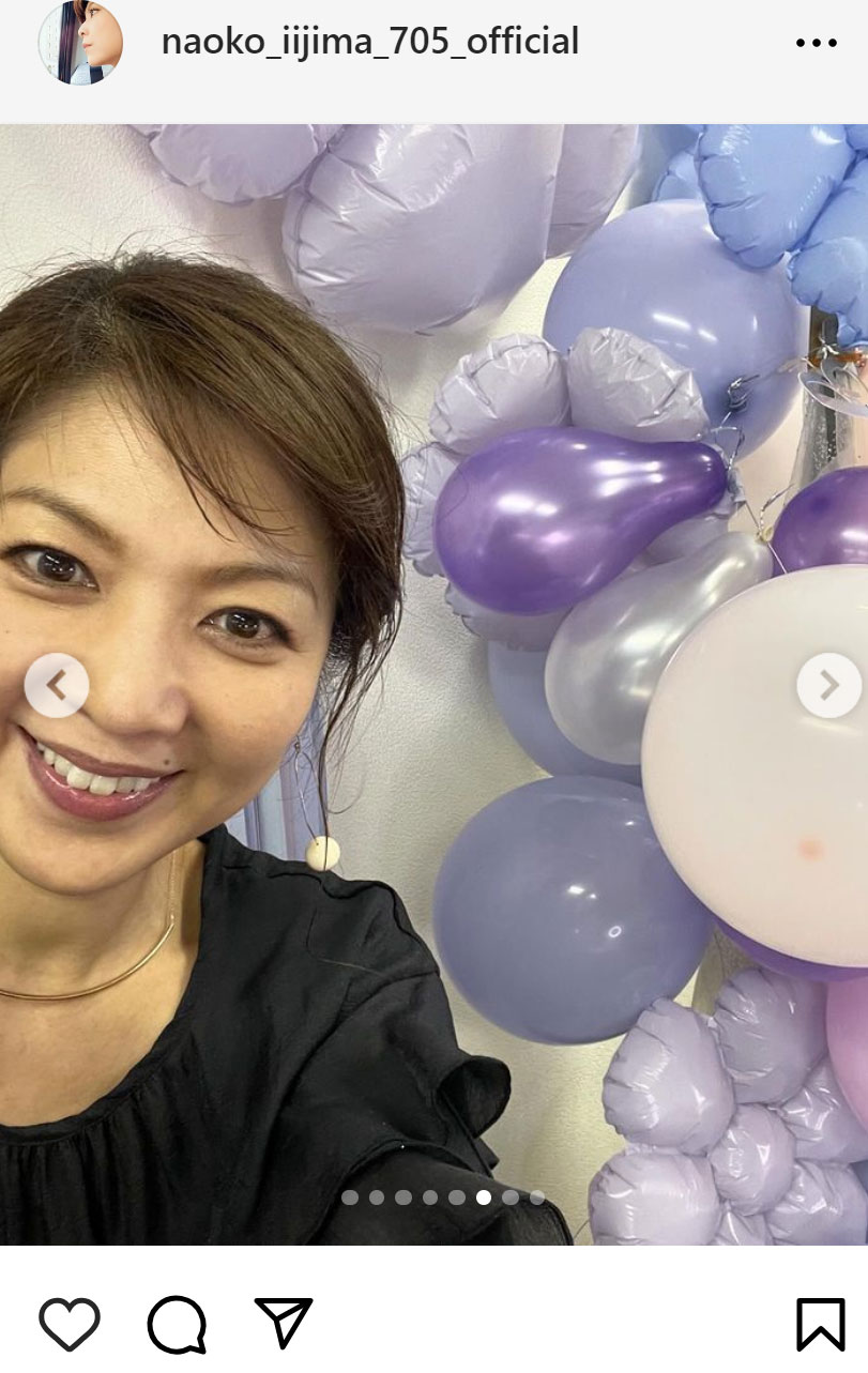 飯島直子のインスタグラムから
